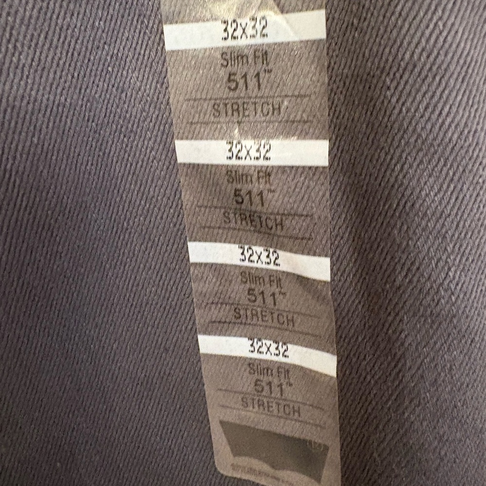 New Levi’s Men's 511 Gray Jeans NWT 32x32 - Picture 13 of 14